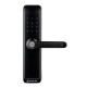 Розумний замок SEVEN LOCK SL-7767BFW black (врізна частина 6068 auto close)
