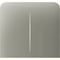 Бічна кнопка для двоклавішного вимикача Ajax SideButton (2-gang) vertical olive