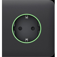Бічна панель для вбудованої розетки Ajax SideCover (smart) Graphite