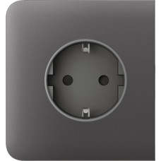 Бічна панель для вбудованої розетки Ajax SideCover (basic) grey