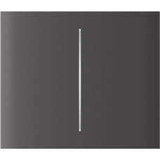 Центральна кнопка для двоклавішного вимикача Ajax CenterButton (2-gang) vertical Grey.