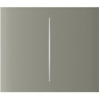 Центральна кнопка для двоклавішного вимикача Ajax CenterButton (2-gang) vertical Olive