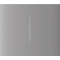 Центральна кнопка для двоклавішного вимикача Ajax CenterButton (2-gang) vertical Fog
