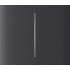 Центральна кнопка для двоклавішного вимикача Ajax CenterButton (2-gang) vertical Graphite