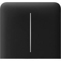 Ajax SideButton (2-gang) vertical [55] ASP black кнопка