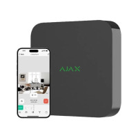 Ajax NVR (16ch) (8EU) ASP black мережевий відеореєстратор