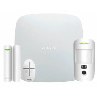 Комплект сигналізації Ajax, HDR StarterKit Cam Plus білий