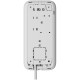 Бездротова клавіатура з сенсорним екраном Ajax KeyPad TouchScreen Fibra White