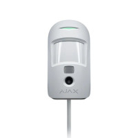 Дротовий датчик руху Alax MotionCam Fibra white з підтримкою фотоверифікації тривог