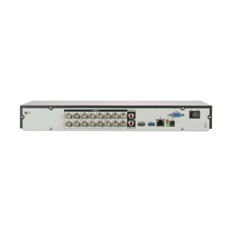 Відеореєстратор Dahua DH-XVR5216AN-I3 16-канальний 5M-N/1080P 1U 2HDD WizSense