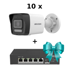 IP відеокамера Hikvision DS-2CD1043G2-IUF 4МП (2.8мм) з мікрофоном