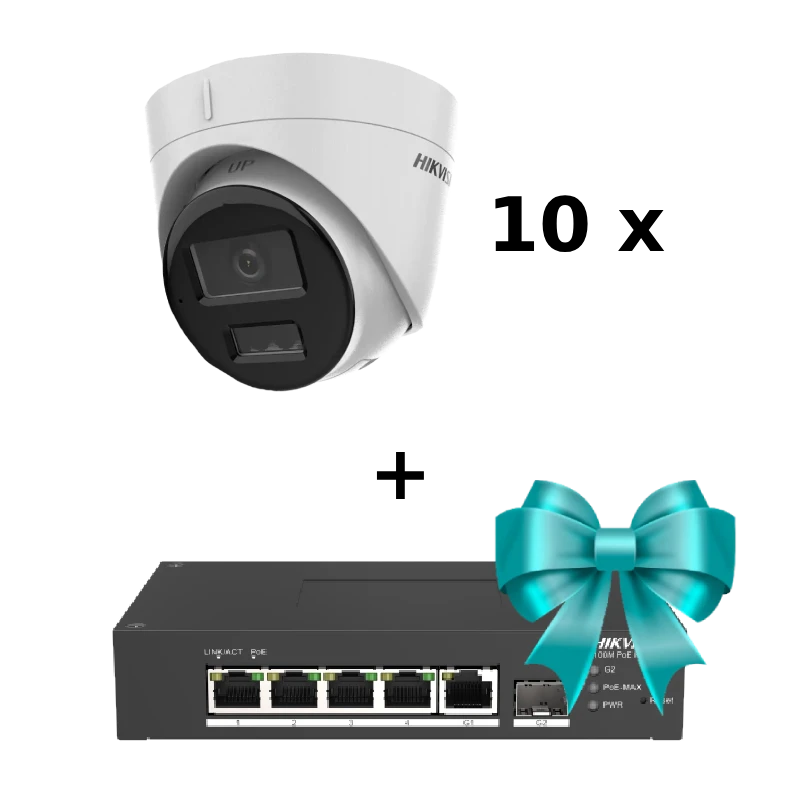 IP відеокамера Hikvision DS-2CD1343G2-LIUF 4МП (4мм) із мікрофоном