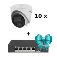 IP відеокамера Hikvision DS-2CD1343G2-LIUF 4МП (2.8мм) із мікрофоном