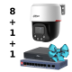 Комплект Dahua WIZCOLOR KIT 8+1（robot）