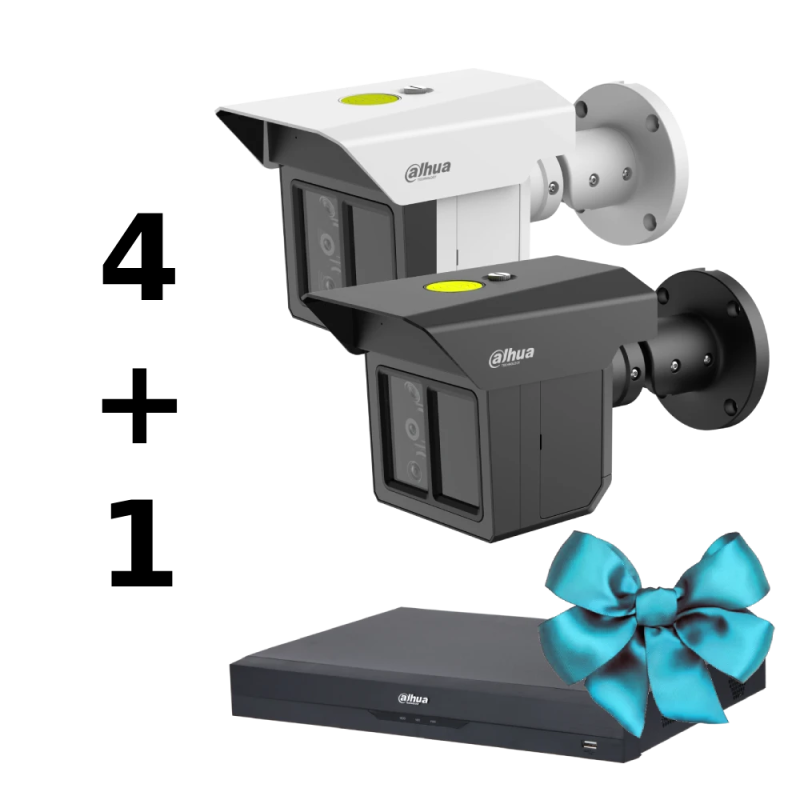 Комплект Dahua LONG PERIMETER SECURITY KIT 4 +1
