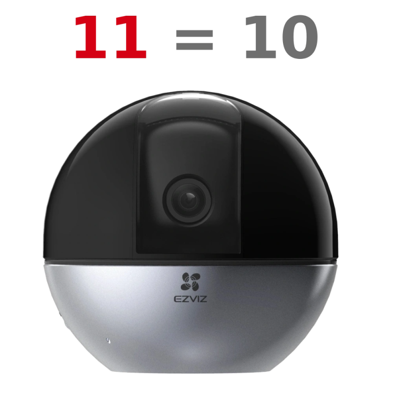 Комплект Ezviz E6 (5W2F,4mm cs-e6) Wi-Fi