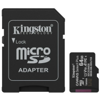 Модуль флеш-пам'яті Kingston MICRO SDXC 64GB UHS-I W/ADAPTER