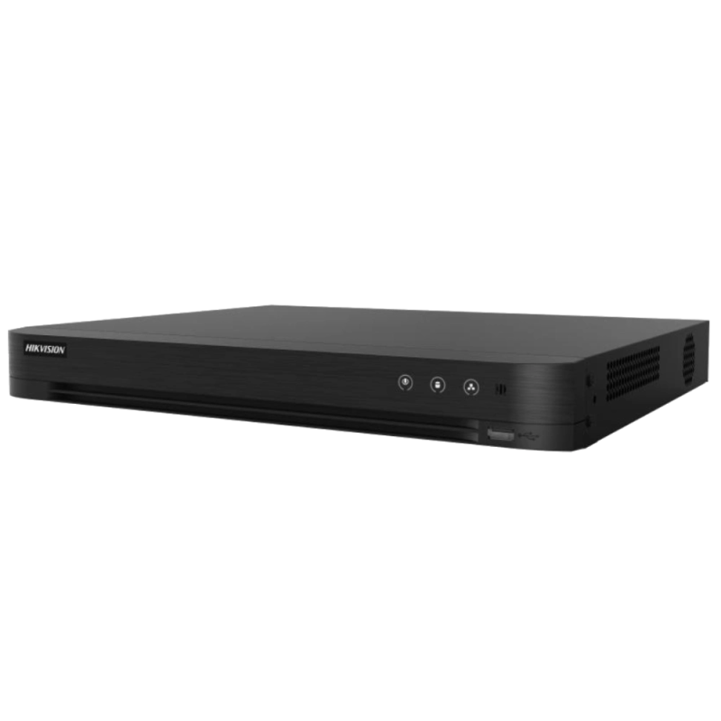 Відеореєстратор Hikvision iDS-7208HTHI-M2/S(C) 8-канальний 5 MP 1U H.265 AcuSense TURBO DVR