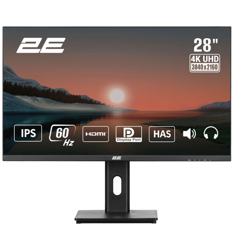 Монітор 2E L2825B 28" дюйма 3840x2160 IPS