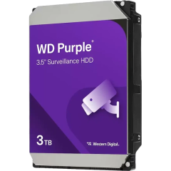 Жорсткий диск Western Digital Purple Surveillance 3TB 5400rpm 128MB (WD34PURZ)