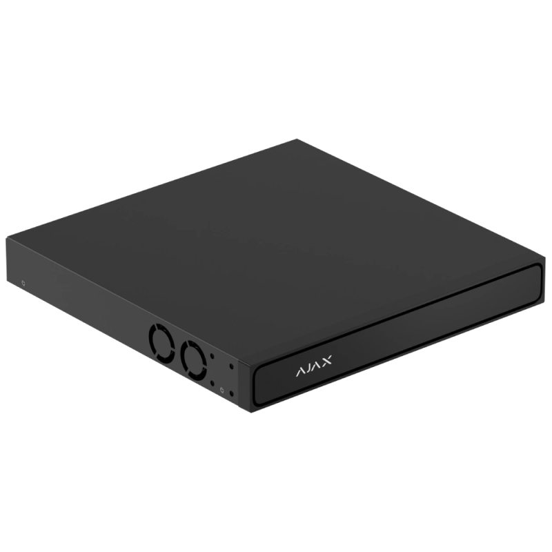 Відеореєстратор Ajax Superior NVR H2DAI8PAC (16ch) black 24ТБ PoE AI