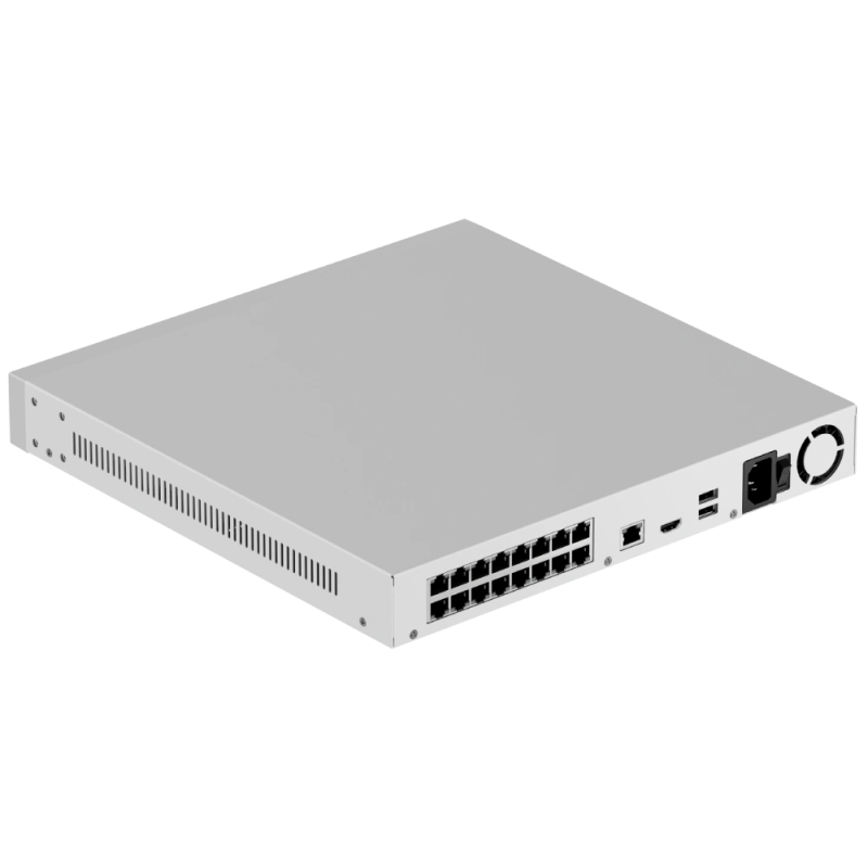 Відеореєстратор Ajax NVR H2D16PAC (16ch) white HDMI 4K 16Тб PoE