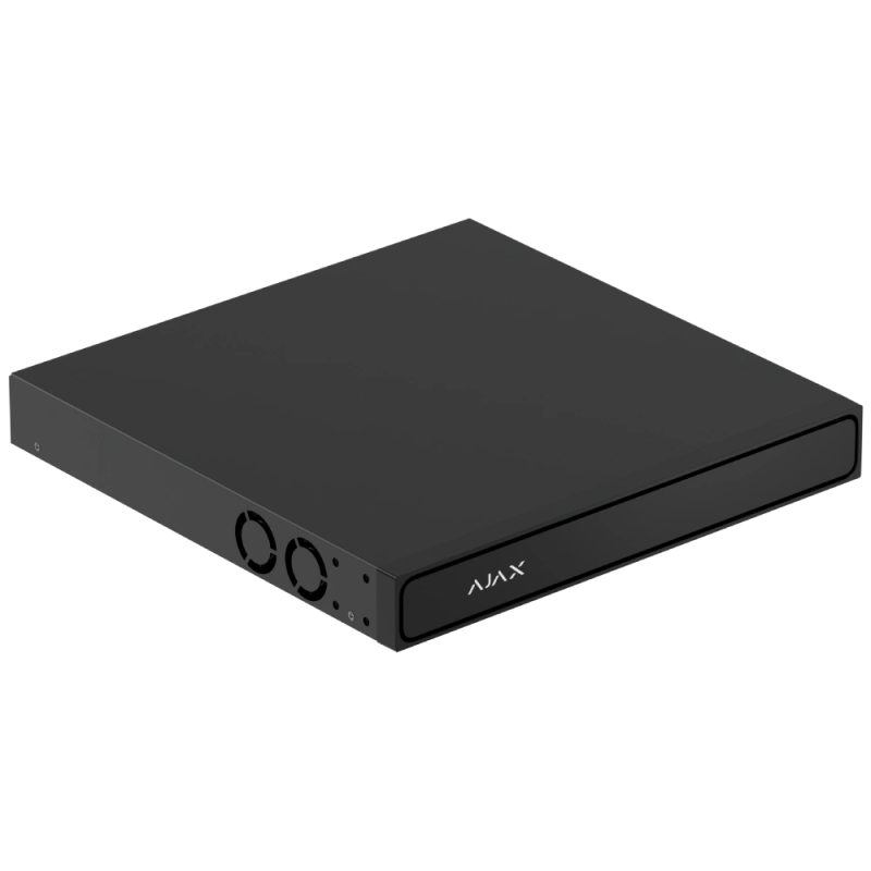 Відеореєстратор Ajax NVR H2D16PAC (16ch) black HDMI 4K 16Тб PoE