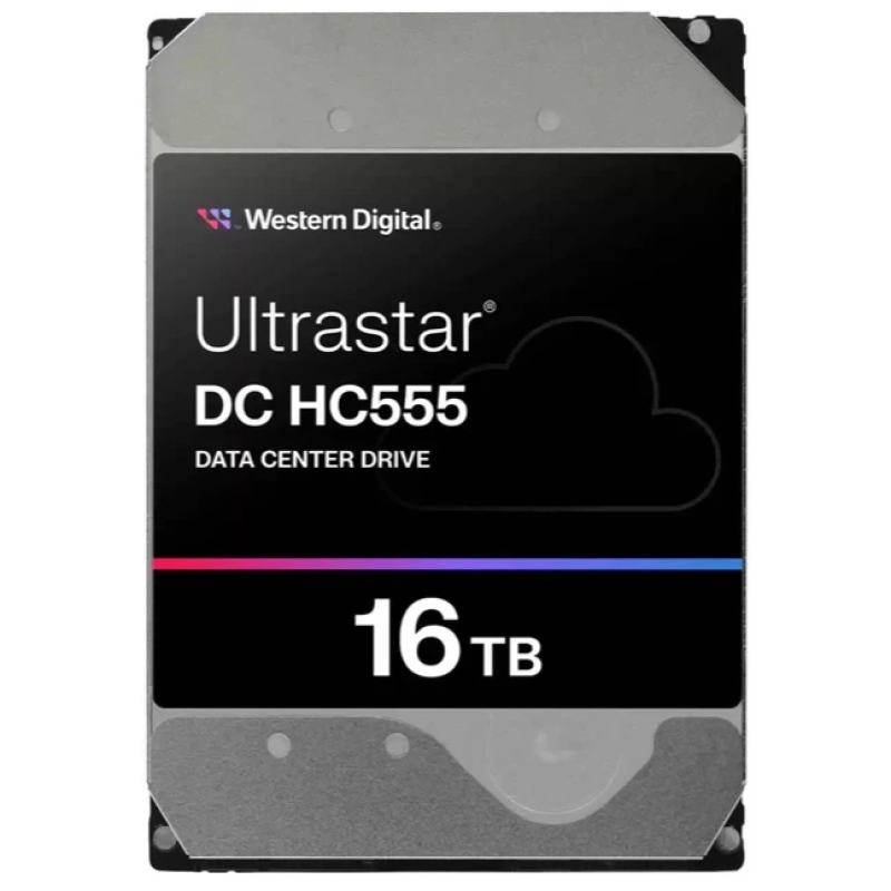 Жорсткий диск внутрішній Western Digital Ultrastar HC555 16TB 7200rpm 512MB