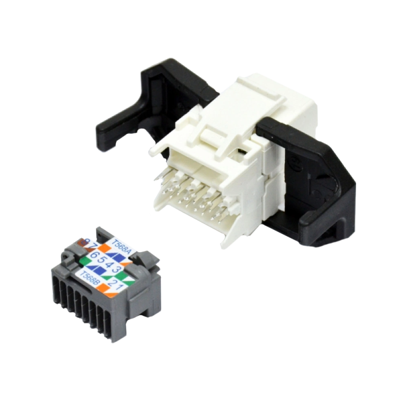 Модуль Keystone UTP RJ45 кат. 5e, білий, Corning Corning FQ100020723