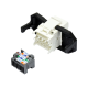 Модуль Keystone UTP RJ45 кат. 5e, білий, Corning Corning FQ100020723