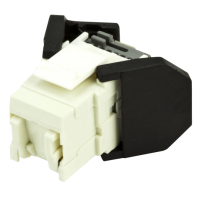 Модуль Keystone UTP RJ45 кат. 5e, чорний Corning FQ100027173