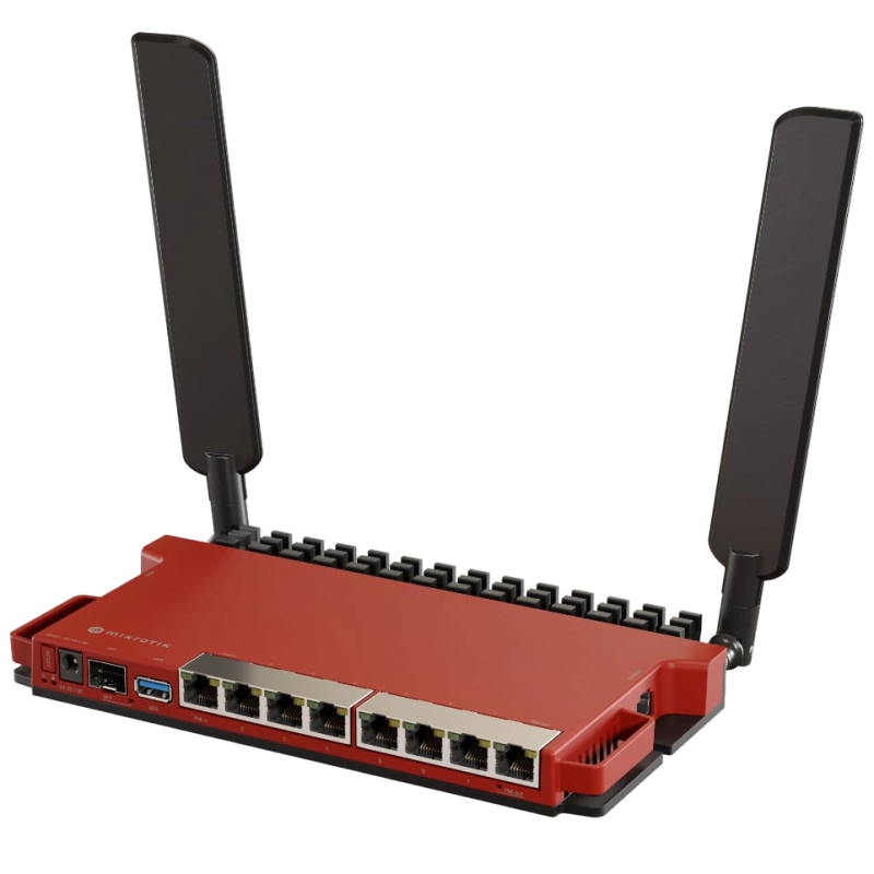 Wi-Fi роутер MikroTik L009UiGS-2HaxD-IN Wi-Fi 6 dual-chain