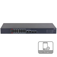 Комутатор 20 портів керований Dahua DH-CS4220-16GT-190 PoE