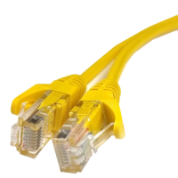 Патч-корд жовтий 0.5м UTP CAT5e