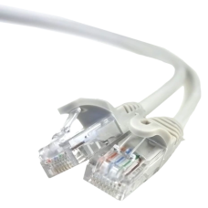 Патч-корд сірий 0.5м UTP CAT5e