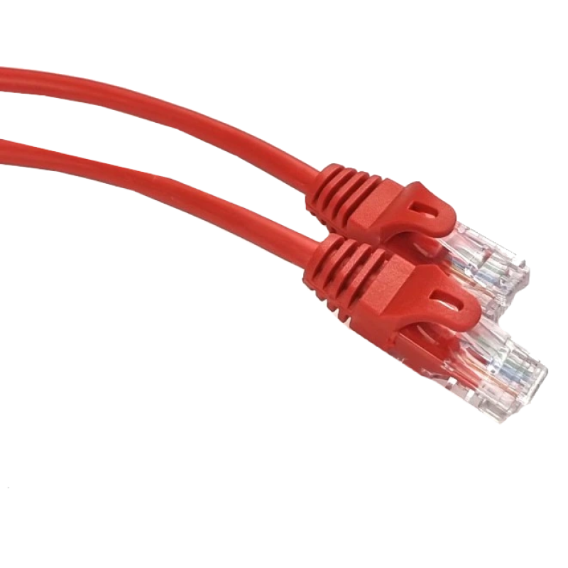 Патч-корд червоний EServer UTP CAT5e