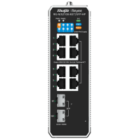 Комутатор 10 портів керований Ruijie Reyee RG-NIS2100-8GT2SFP-HP PoE++