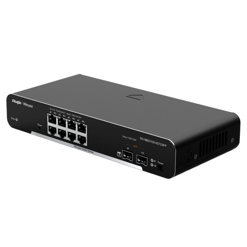 Комутатор 8 портів керований Ruijie RG-NBS3100-8GT2SFP L2
