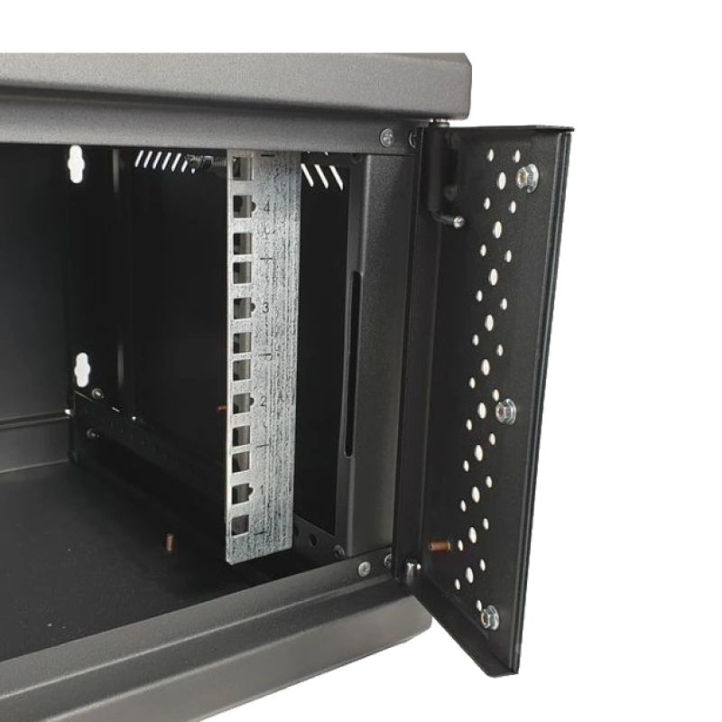 Шафа EServer 4U 600х350х284, скло, чорна