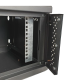 Шафа EServer 4U 600х350х284, скло, чорна