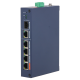 Комутатор 4 порти керований Dahua DH-CHS4106-4ET-60 PoE