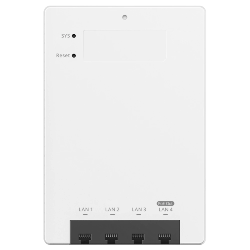 Точка доступу Ruijie Reyee RG-RAP72-Wall Wi-Fi 7 внутрішня дводіапазонна