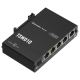 Комутатор 5 портів некерований Teltonika TSW010 з монтажем на DIN-рейку