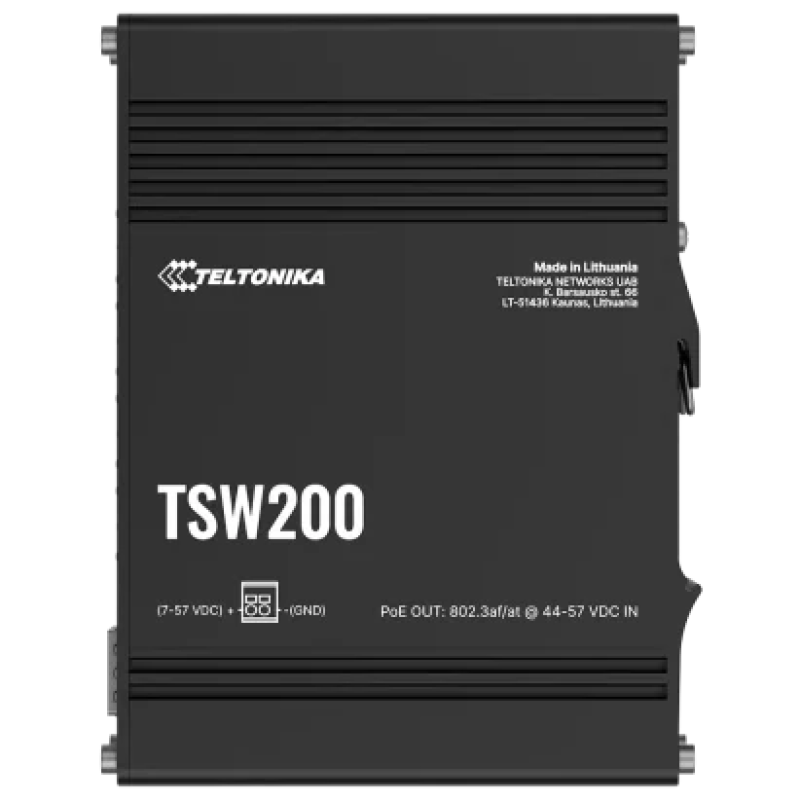 Комутатор 8 портів некерований Teltonika TSW200