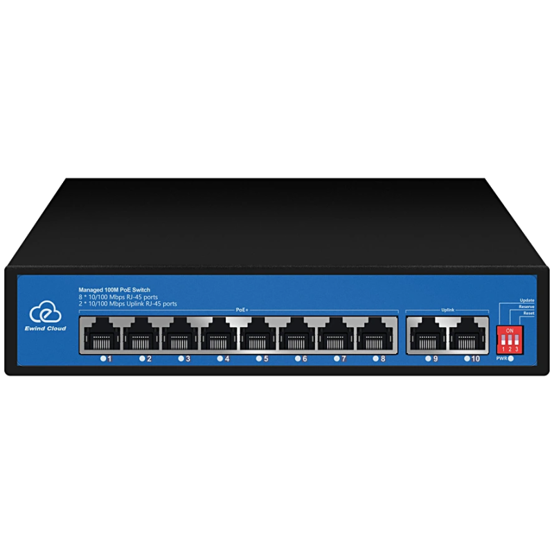 Комутатор 10 портів некерований Ewind EW-ES2010CF-AP PoE