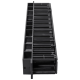 Кабельний організатор Trinix TRX-1U/CM-HP Black