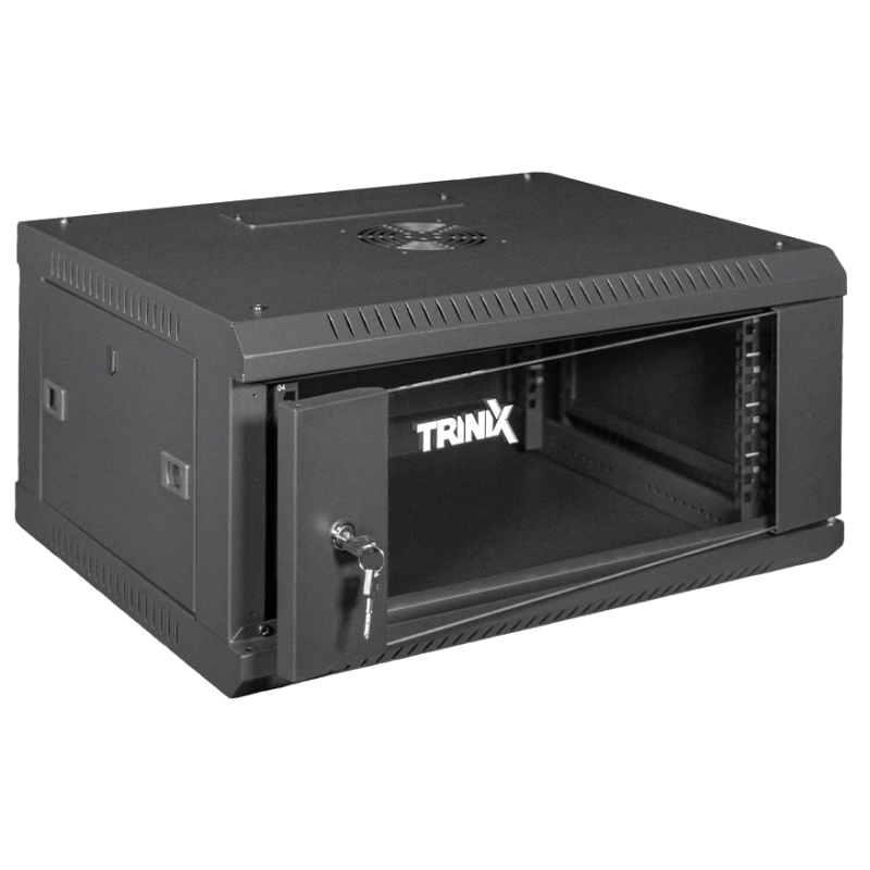 Комутаційна шафа Trinix TRX-6U/600x450x370 Black