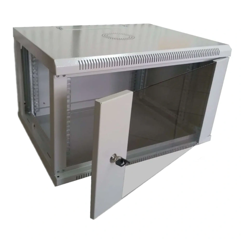 Шафа 6U 600x350 мм Hypernet настінна розбірна WMNC-35-6U-FLAT