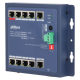 Комутатор 9 портів керований Dahua DH-CHS4110-8ET-90-F PoE