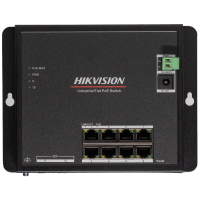 Комутатор 8 портів керований Hikvision DS-3T1510P-SI-FLT/No Power unit (без блока живлення)
